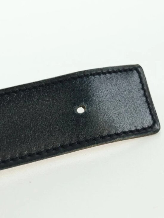 HERMES Constance Belt Leather Vintage 29.5\